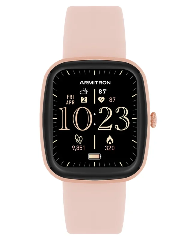 Lunar | 45mm, Blush Smooth SiliconeSmart