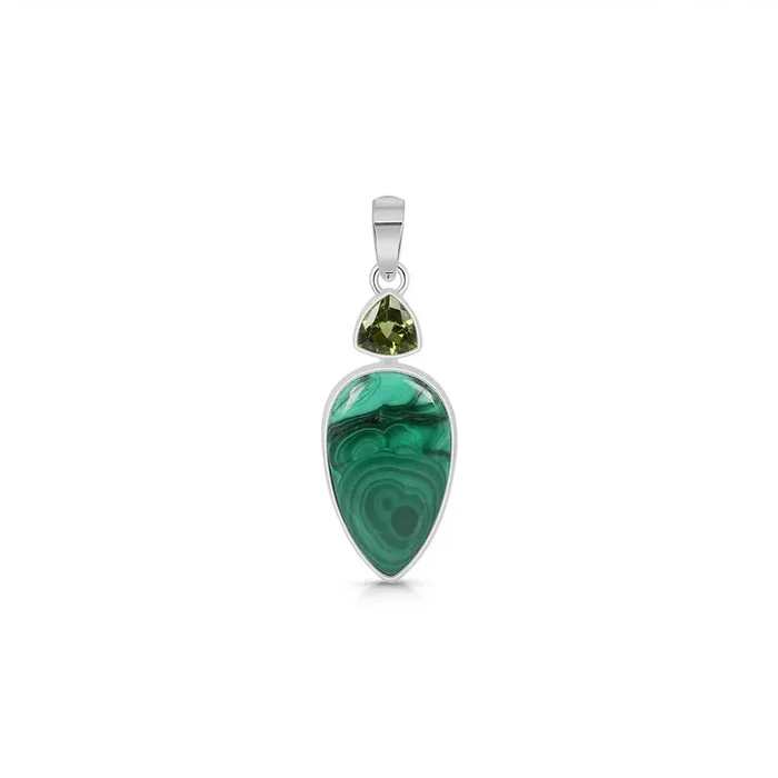 Malachite Pendant-(MLC-P-34.)