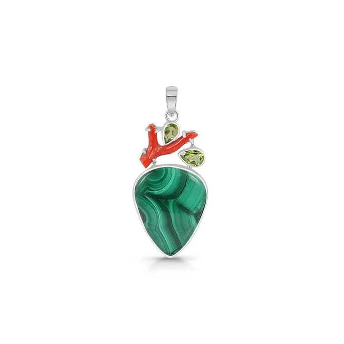 Malachite Pendant-(MLC-P-35.)