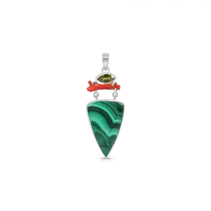 Malachite Pendant-(MLC-P-44.)