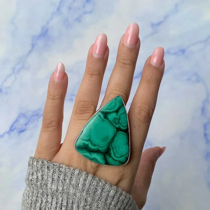 Malachite Ring-(MLC-R-56.)