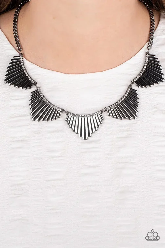 MANE Street Black Necklace – Jewelry by Bretta