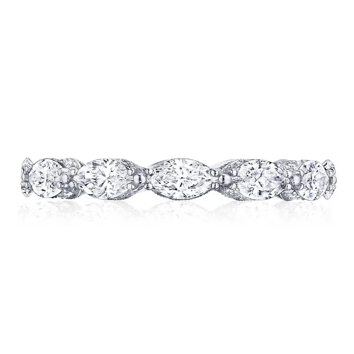 Marquise Cut Diamond Eternity Band