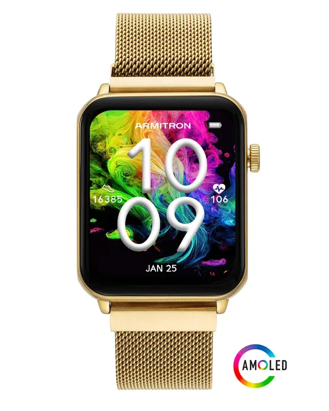 Matrix | 44mm, Gold MeshSmart