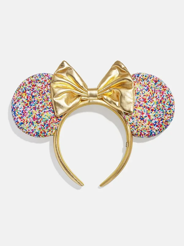 Minnie Mouse Disney Confetti Ears Headband – Minnie Mouse Confetti Ears