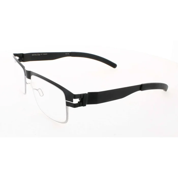Mykita Unisex Eyeglasses – Silver Black Full Rim Frame | NO1-AUGUST-SILVER-BLACK 052