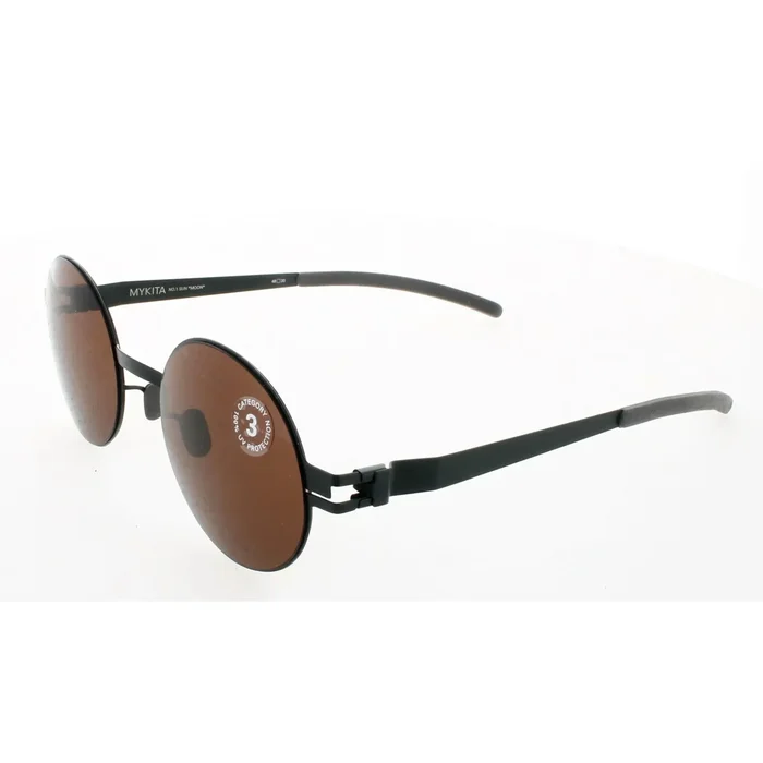 Mykita Unisex Sunglasses – Forest Green Round Frame | NO1 SUN-MOON-FORST GREEN 155