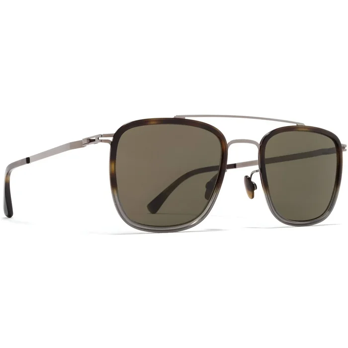 Mykita Unisex Sunglasses – Shiny Graphite/Santiago Grey | HANNO A22 A22-SGP/SANGY_RGR