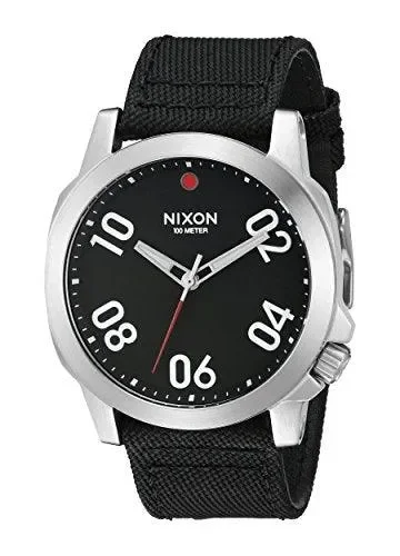 Nixon Men’s Strap Watch – Ranger 45 Nylon & Leather Quartz | A514008
