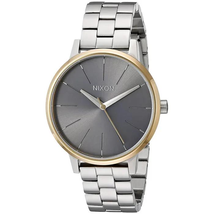 Nixon Women’s Quartz Watch – Kensington Grey Dial Bracelet | A0992477