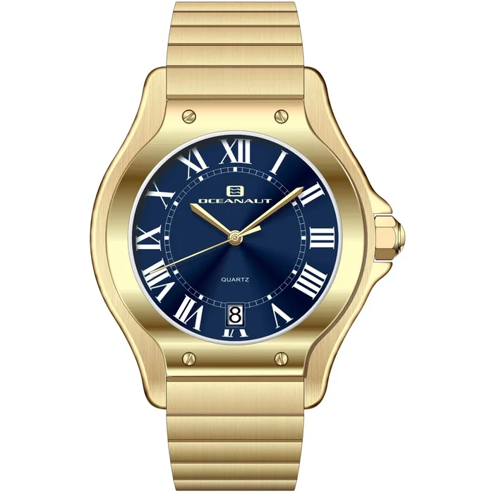 Oceanaut Women’s Watch – Rayonner Blue Dial Plated Stainless Steel Bracelet | OC1296