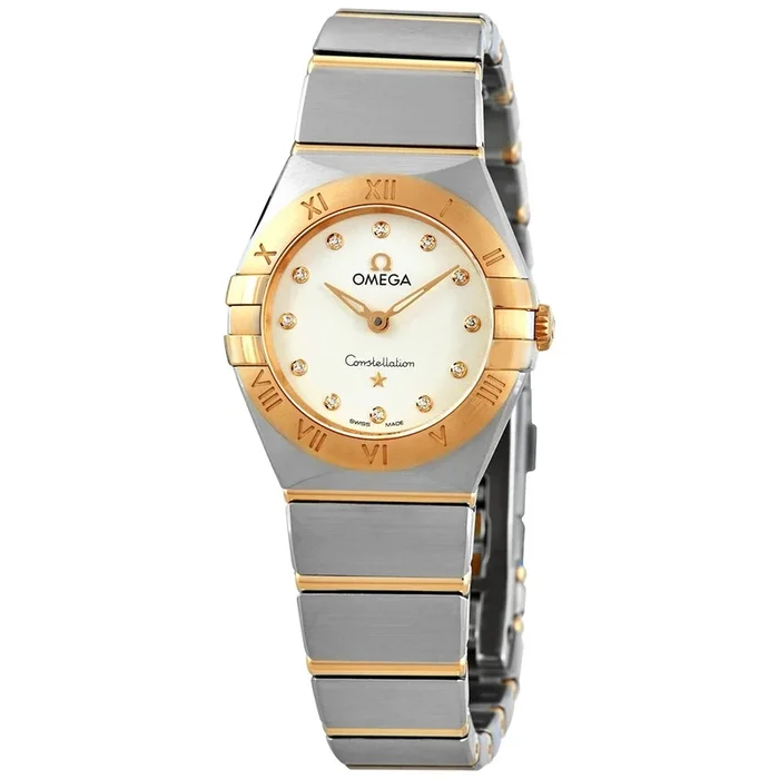Omega Constellation Quartz Diamond Silver Dial Ladies Watch 131.20.25.60.52.002Watch