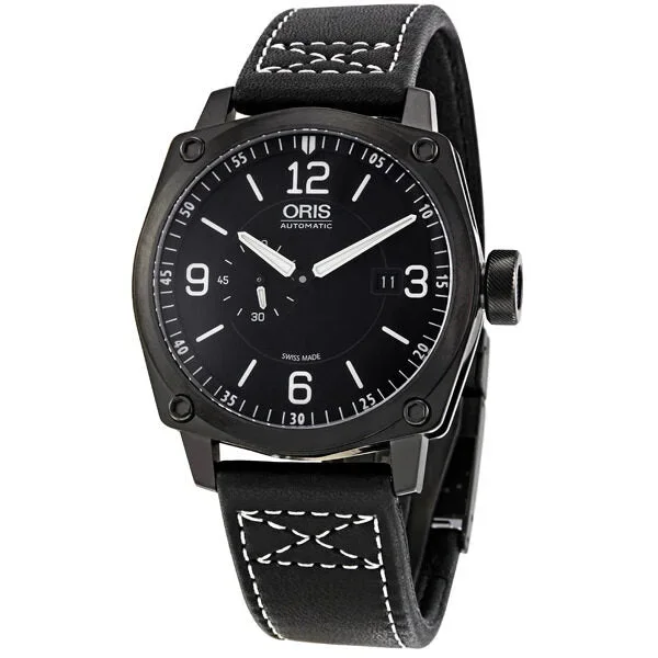 Oris BC4 Small Seconds Date Black Dial Automatic Men’s Watch 643-7617-4764LS 01 643 7617 4764 07 5 22 58BFCWatch