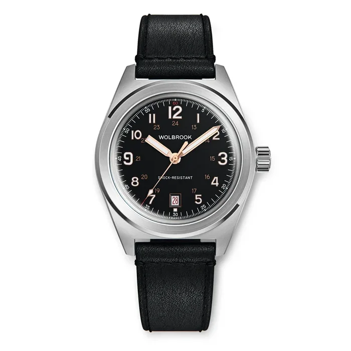 Outrider Automatic Watch – Black & Gilt – 21OA – Outrider Automatic – Watch