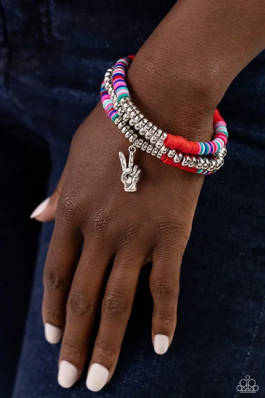 Peaceful Potential Red Bracelet – Jewelry by Bretta