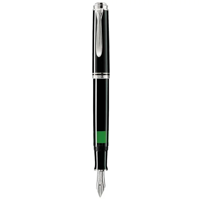 Pelikan Fountain Pen – Souveran M805 Black Resin Barrel