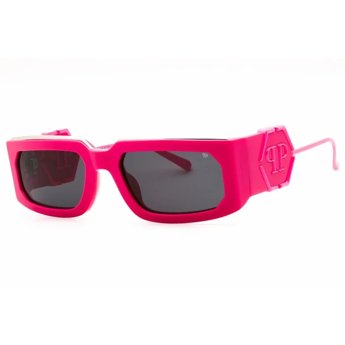 Philipp Plein Women’s Sunglasses – Shiny Fuchsia Acetate Full Rim Frame | SPP119M 07BE