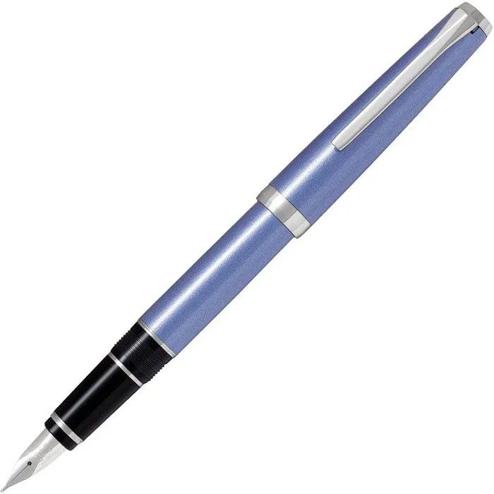 Pilot Fountain Pen – Metal Falcon Screw On Cap Sapphire Barrel