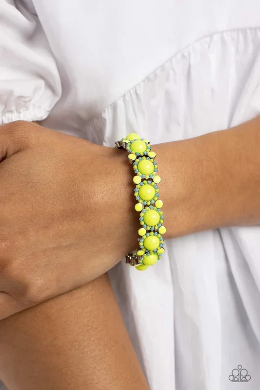 Pop Art Party Green Bracelet – Jewelry by Bretta
