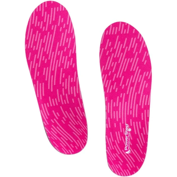 PowerStep Insoles – Pinnacle Pink Dual Layer Cushioning Insoles