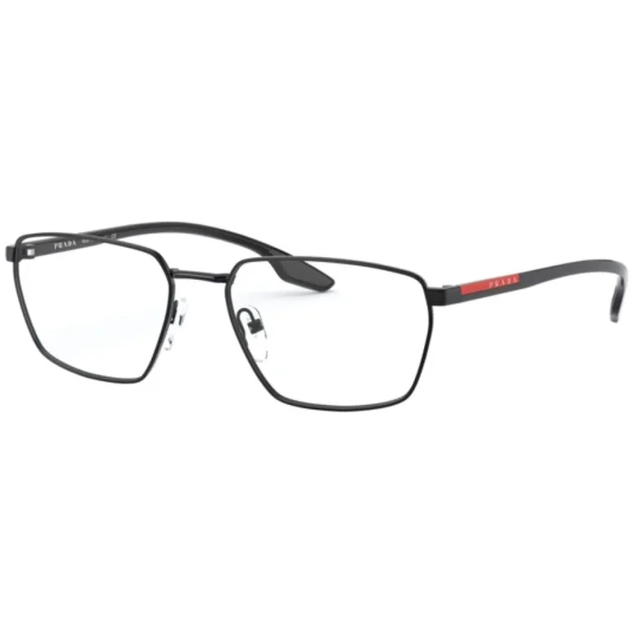 Prada Sport Men’s Eyeglasses – Black Rectangular Frame | PRADA SPORT 0PS 52MV 1AB1O154