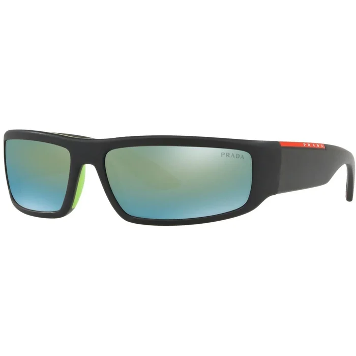 Prada Sport Unisex Sunglasses – Black Green Frame | PRADA SPORT 0PS 02US 3594J265