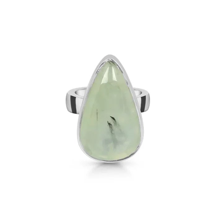 Prehnite Adjustable Ring-(PRN-R-12.)