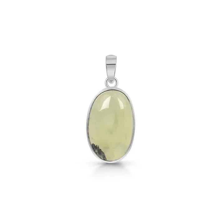 Prehnite Pendant-(PRN-P-17.)