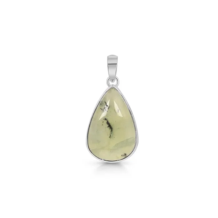 Prehnite Pendant-(PRN-P-26.)