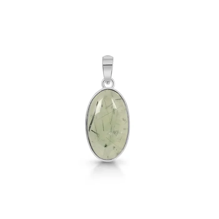 Prehnite Pendant-(PRN-P-3.)