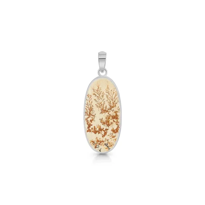 Psilomelane Dendrite Pendant-(PSD-P-14.)