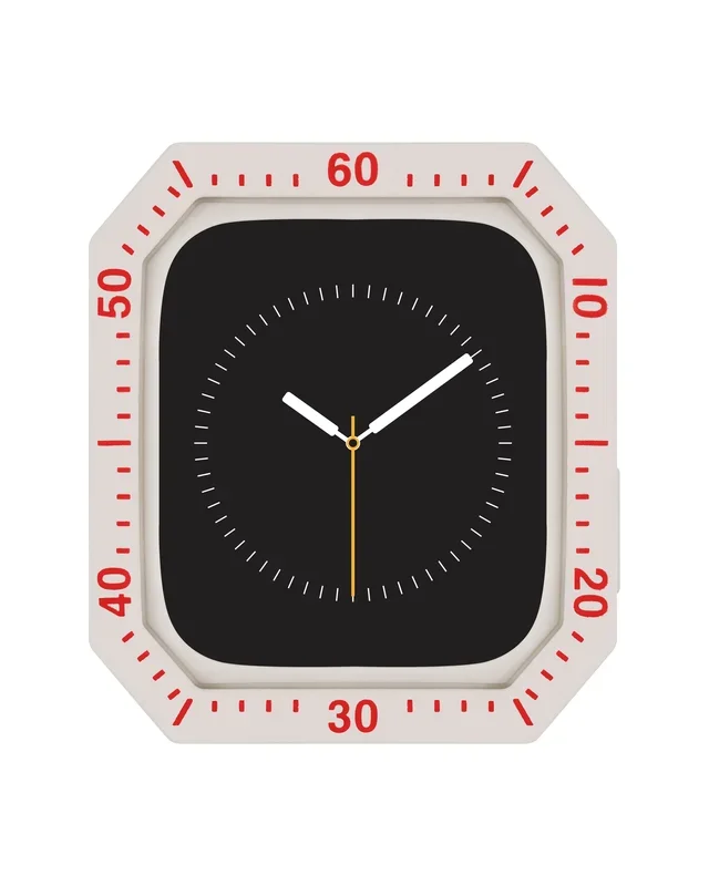 Racer Silicone Case for Apple Watch™ | Cream/RedSmart