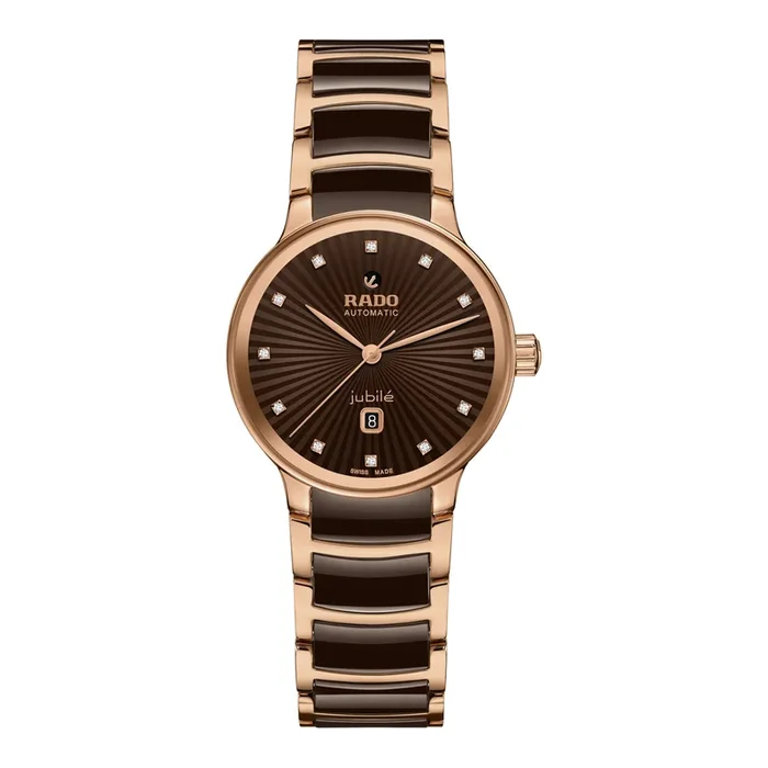 Rado Centrix 30.5mm Unisex Watch Brown MPN: R30019732