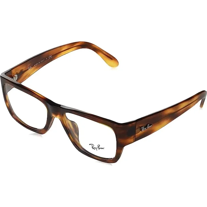Ray-Ban Unisex Eyeglasses – Tort Square Full-Rim Frame | RAY BAN 0RX5487F 2144
