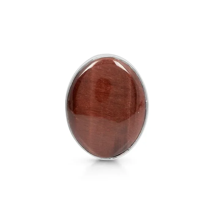 Red Tiger Eye Adjustable Ring-(RTE-R-5.)