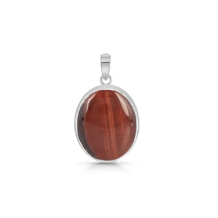Red Tiger Eye Pendant-(RTE-P-8.)