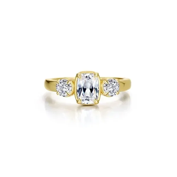 Regal Three-Stone Ring