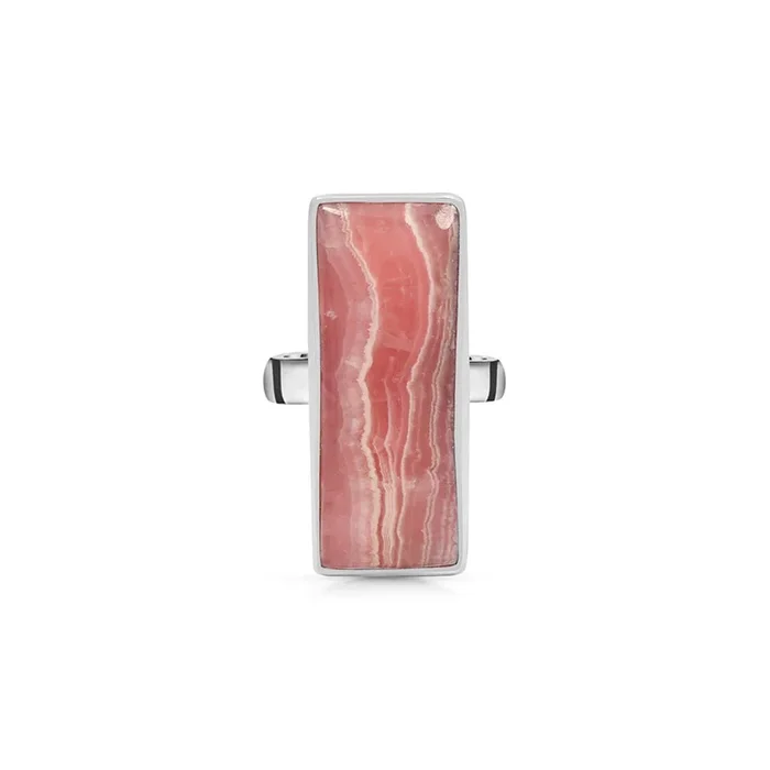 Rhodochrosite Adjustable Ring-(RDC-R-17)