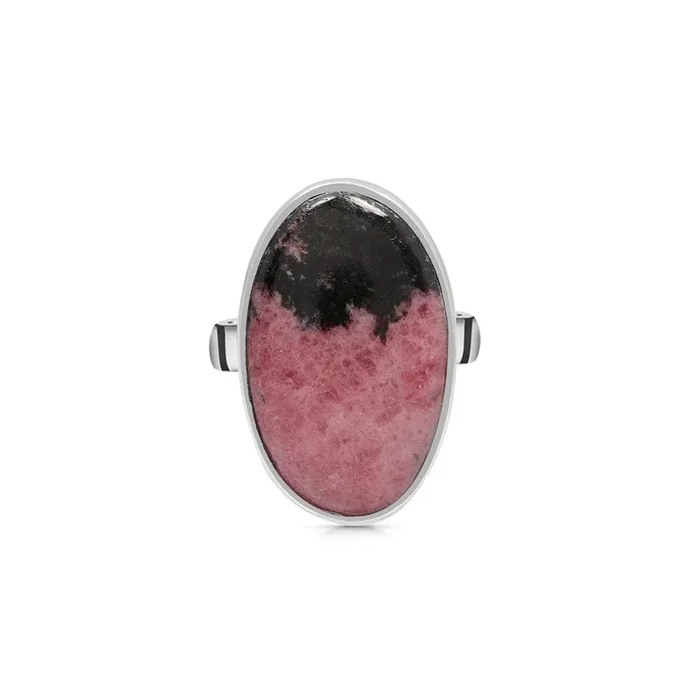 Rhodonite Adjustable Ring-(RDN-R-18)