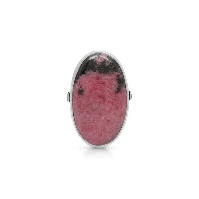 Rhodonite Adjustable Ring-(RDN-R-28)