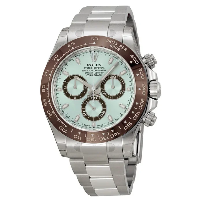 Rolex Cosmograph Daytona Ice Blue Dial Platinum Oyster Bracelet Automatic Men’s Watch 116506IBLSOWatch