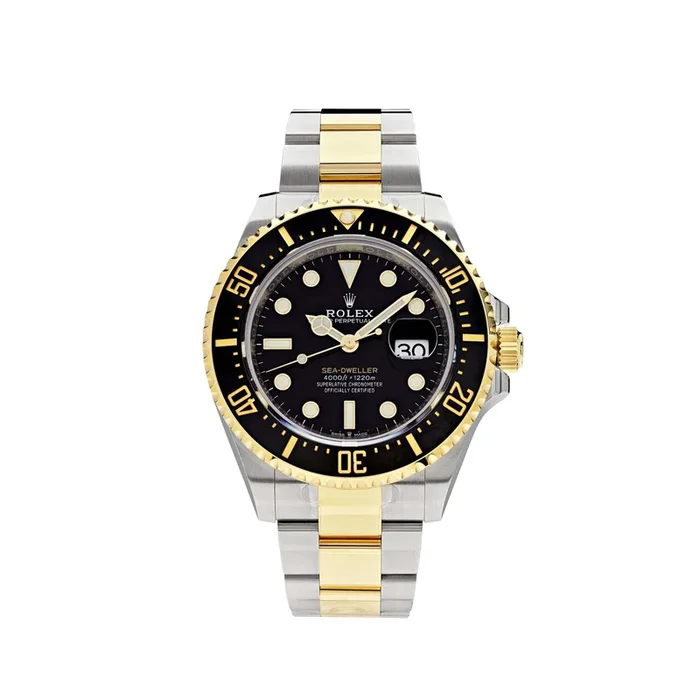 Rolex Sea-Dweller 126603 Stainless Steel Yellow Gold Black Dial (2025)Luxury Watch