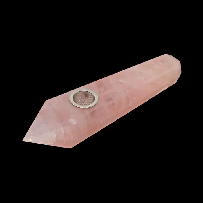 Rose Quartz Pipe