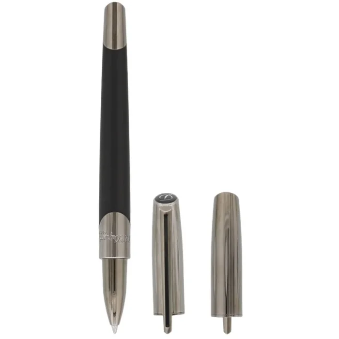 S.T. Dupont Rollerball Pen – Defi Millenium Black Lacquer and Gunmetal | DP402719