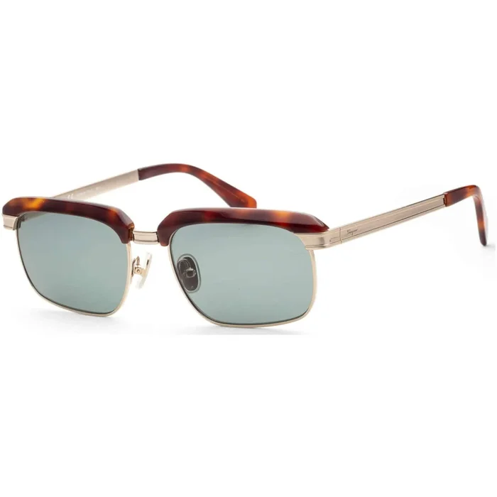 Salvatore Ferragamo Unisex Sunglasses – Tortoise/Gold | SALVATORE FERRAGAMO263S 271