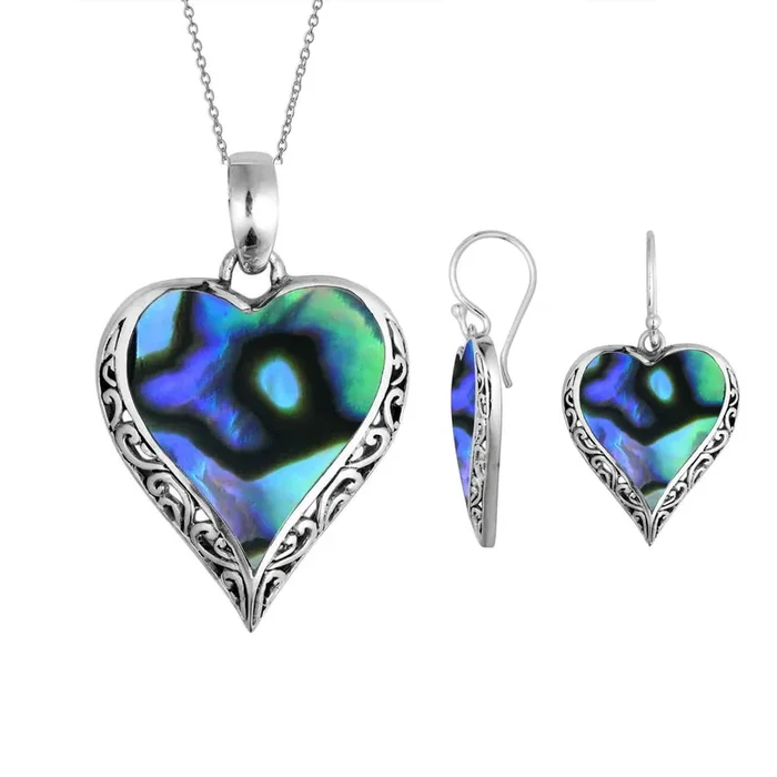 Samar Abalone CollectionWatch & Jewelry Set