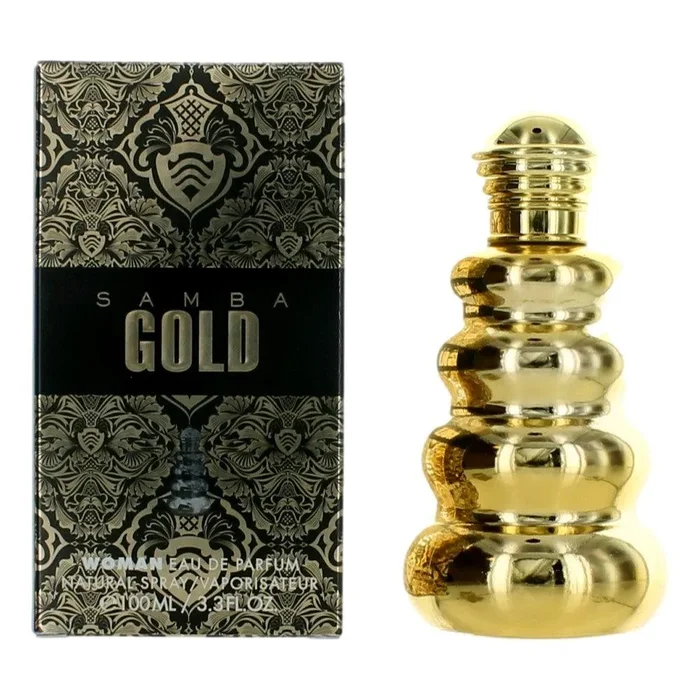 Samba Gold by Perfumer’s Workshop, 3.3 oz Eau De Parfum Spray for Women