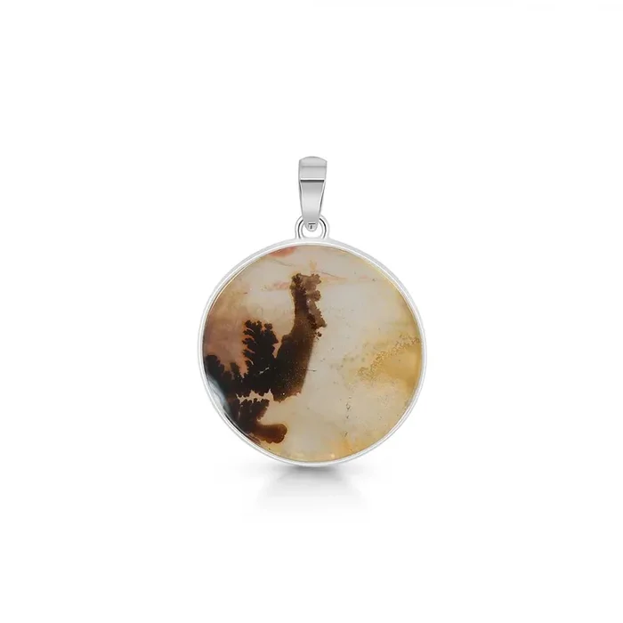 Scenic Agate Pendant-(SCA-P-16.)