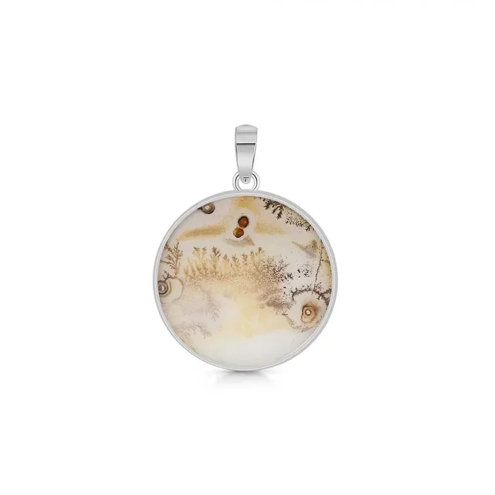 Scenic Agate Pendant-(SCA-P-44.)