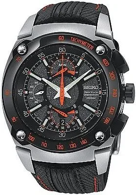 Seiko Men’s Sportura Dual Flyback Chronograph Watch SPC045